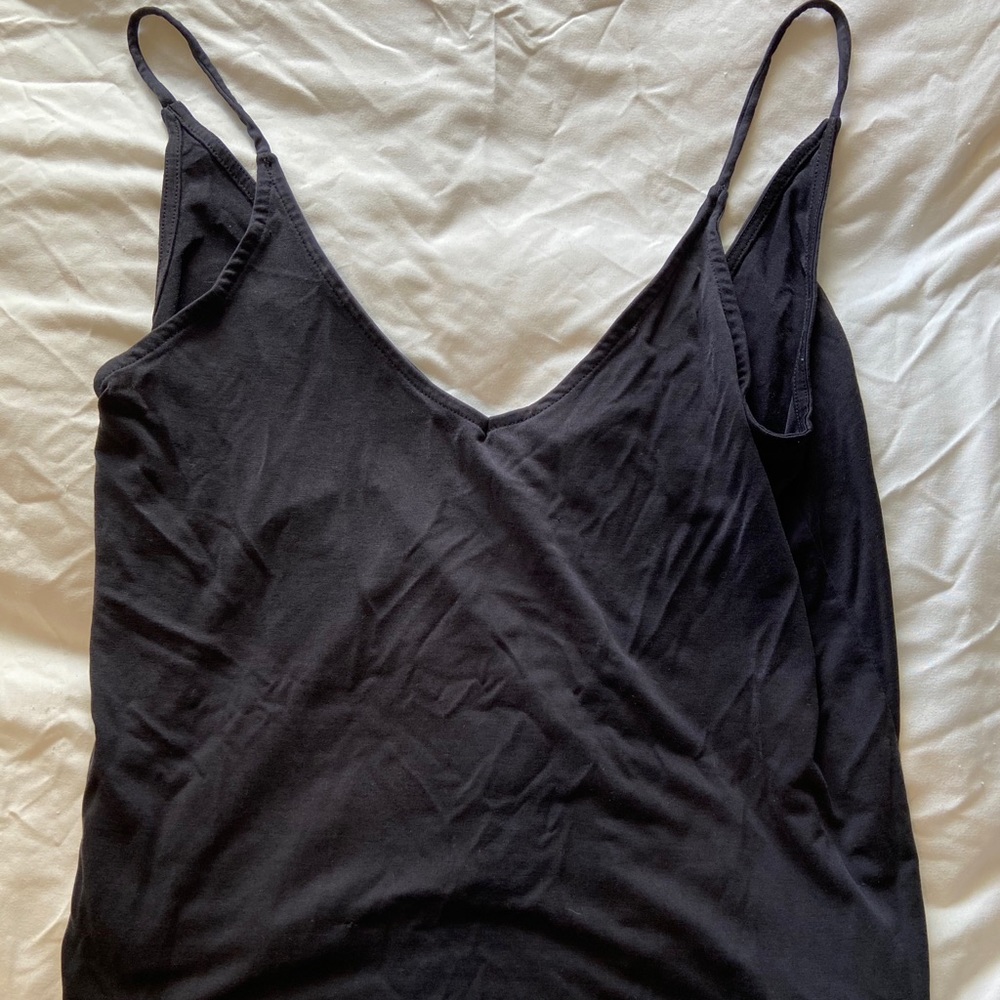 Basic black Me to We tank